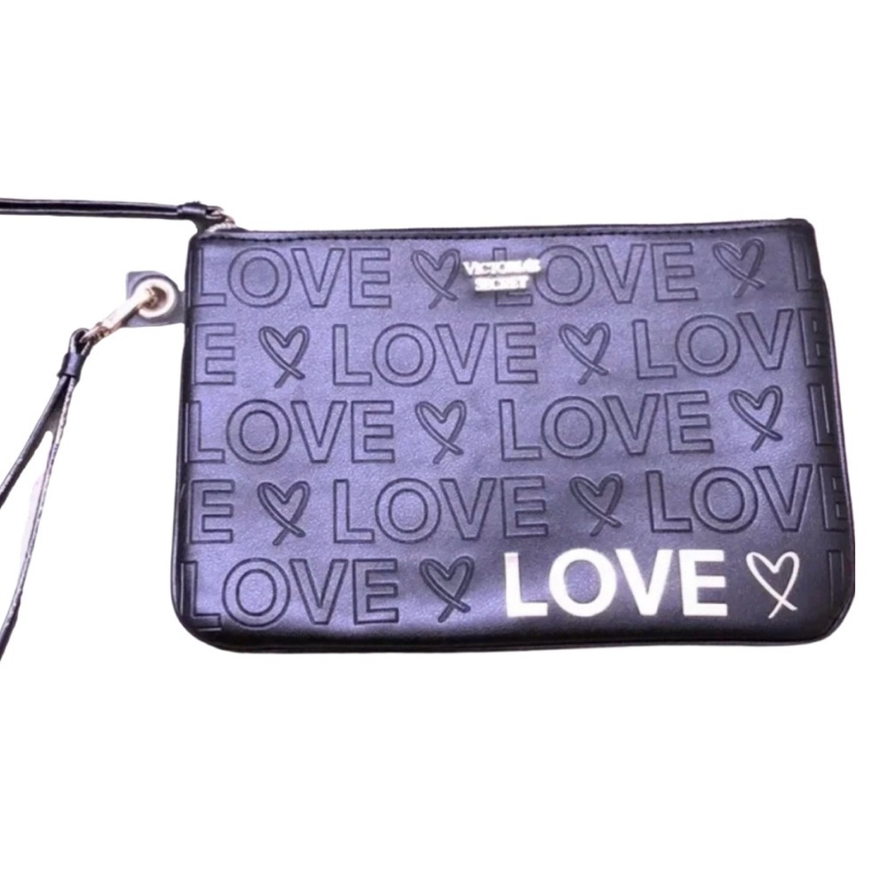 Victoria Secret Black Clutch